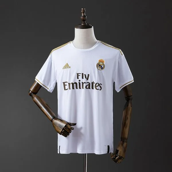 Camiseta de fútbol Real Madrid 2019/20 LOCAL MANGA CORTA VERSION FAN